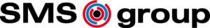 Logo SMS group: Die SMS group steht weltweit für zukunftsorientierte Technologie im Maschinen- und Anlagenbau für die Metallindustrie.