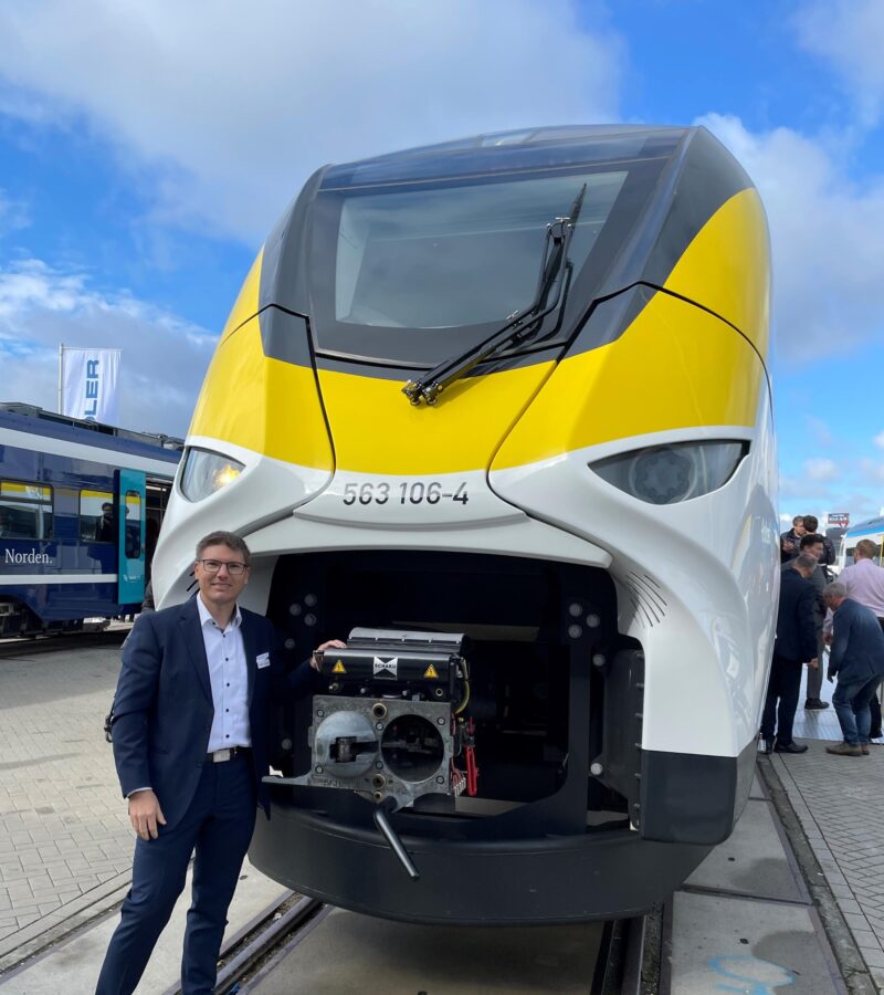 Sven Wachter, Entwicklungsleiter bei der era-contact GmbH: Weltmarktführer im Bereich der elektrischen Bahnkupplungen und Systemlieferant für die Sparten UIC Steckverbinder, Kabelkonfektion und Fahrzeugverkabelungen.