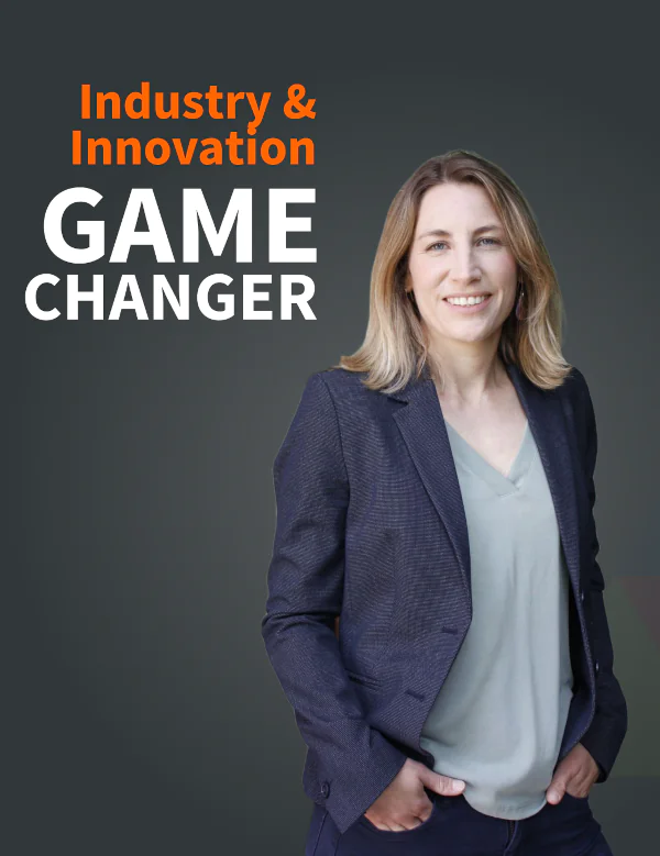 Die erste Industry & Innovation Game Changer Kandidatin bei TOM SPIKE Innovationsberatung: Laura Schreckenbach, Business Innovation & Performance Managerin bei VITRONIC GmbH.